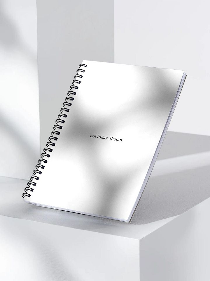 Not today, thetan - Notebook product image (2)