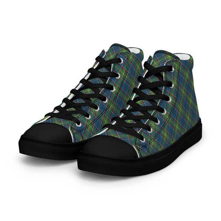 Ayrshire Tartan Men's High Top Shoes product image (2)