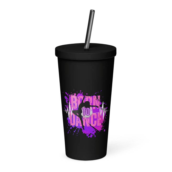 Create Greatness + Born to Dance Vibrant Beats Her Silhouette Insulated Tumbler product image (44)