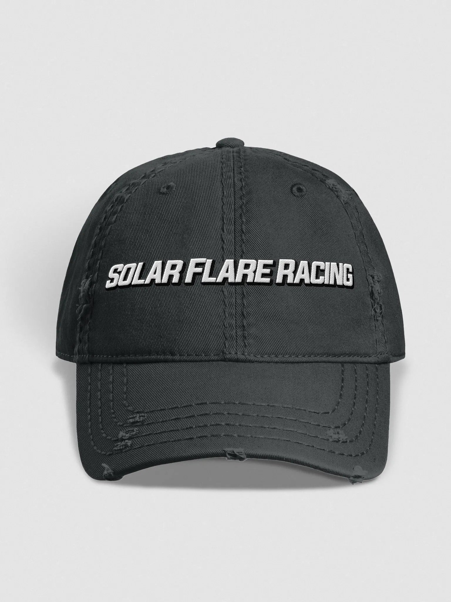 Solar Flare Racing Distressed Hat product image (1)