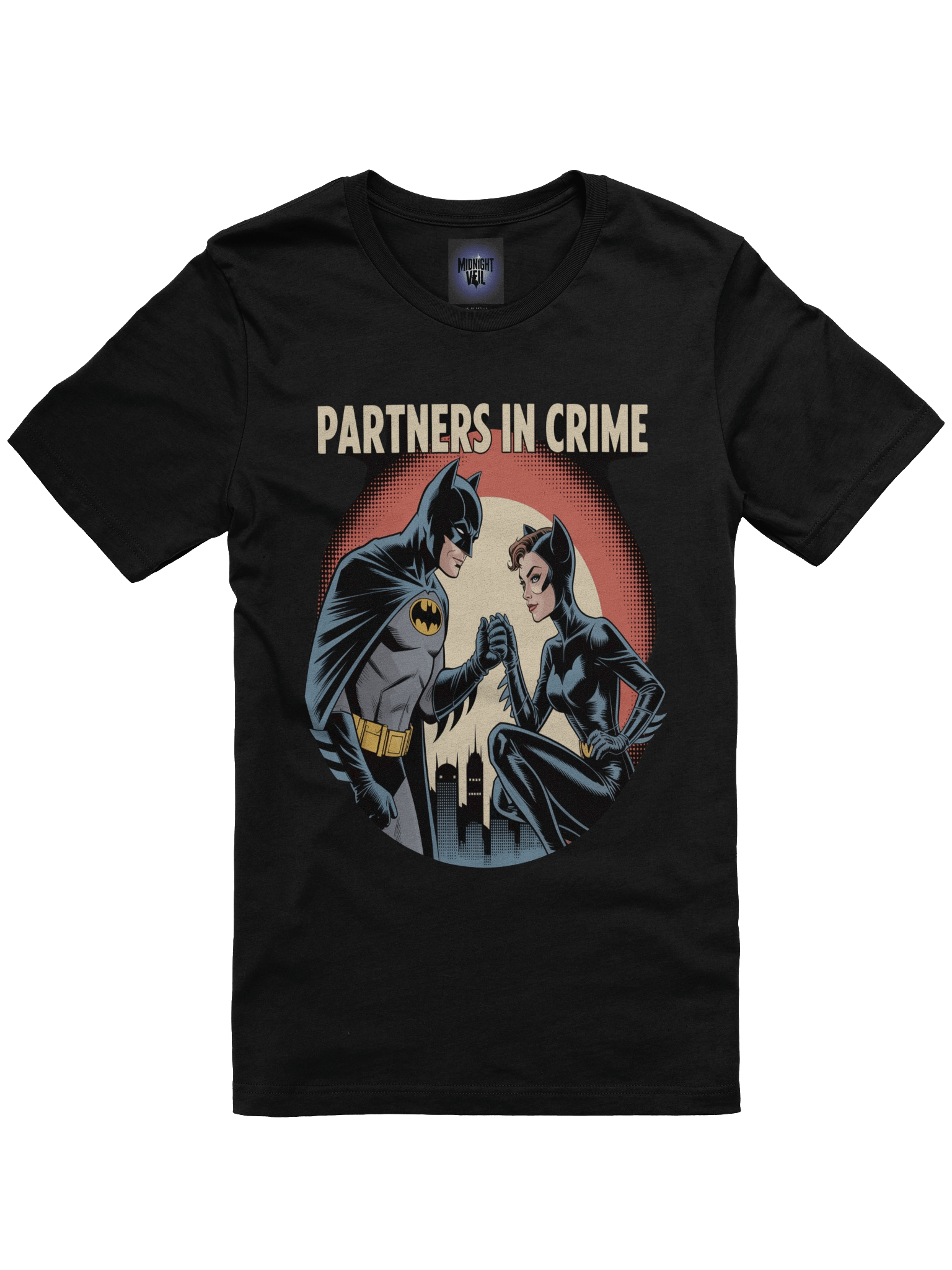 Pact in the Dark: Batman & Catwoman Partners in Crime T-Shirt product image (3)