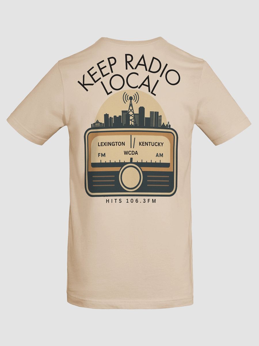 Keep Radio Local T-shirt product image (32)