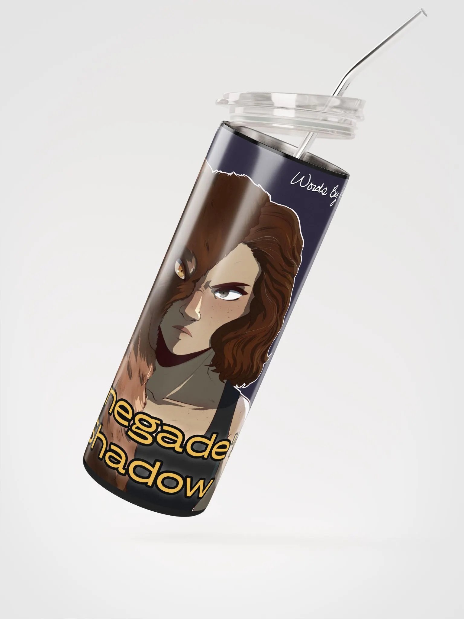 Renegade's Shadow Tumbler with Straw product image (2)
