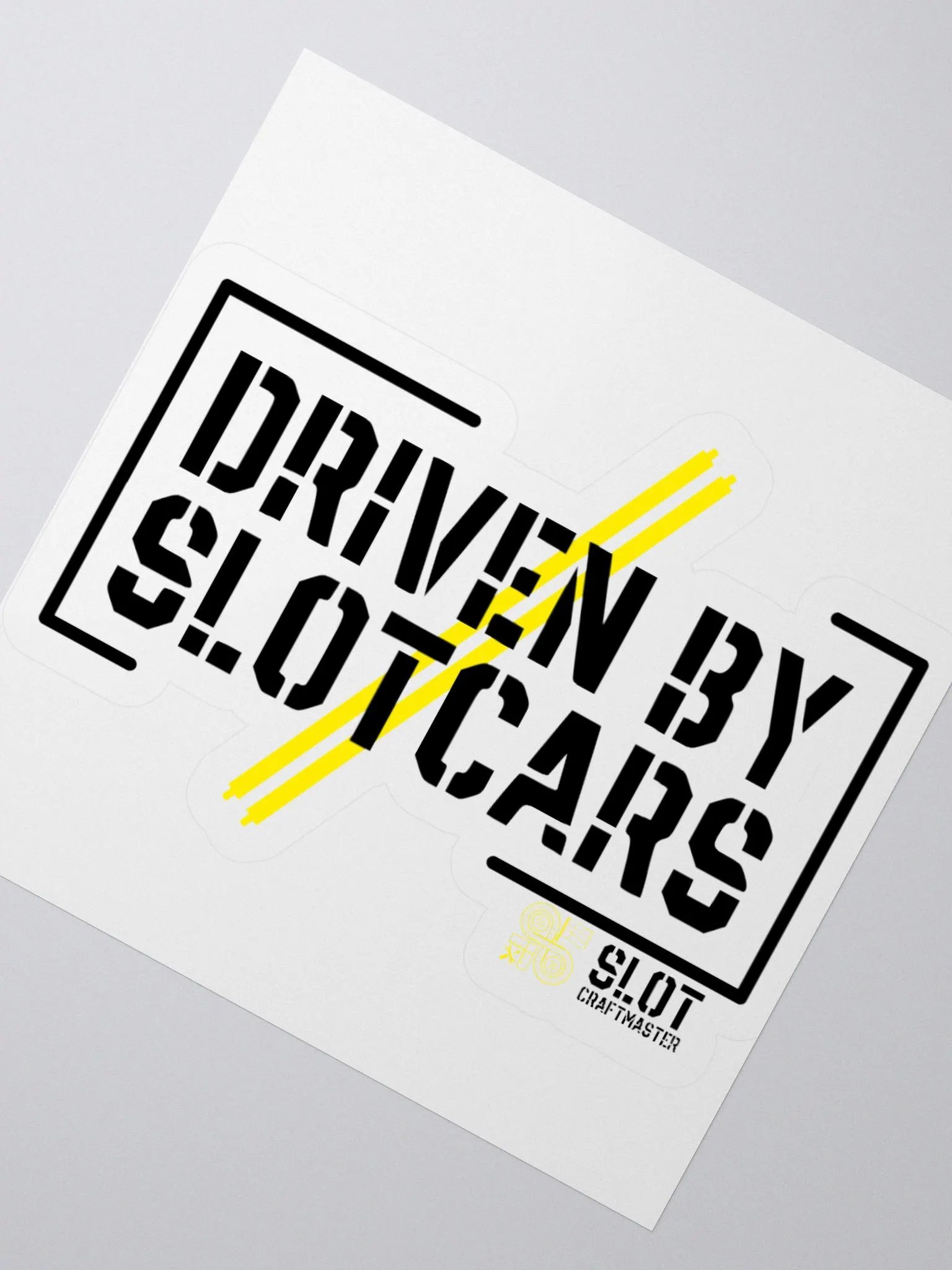 Driven By SlotCars Sticker product image (1)
