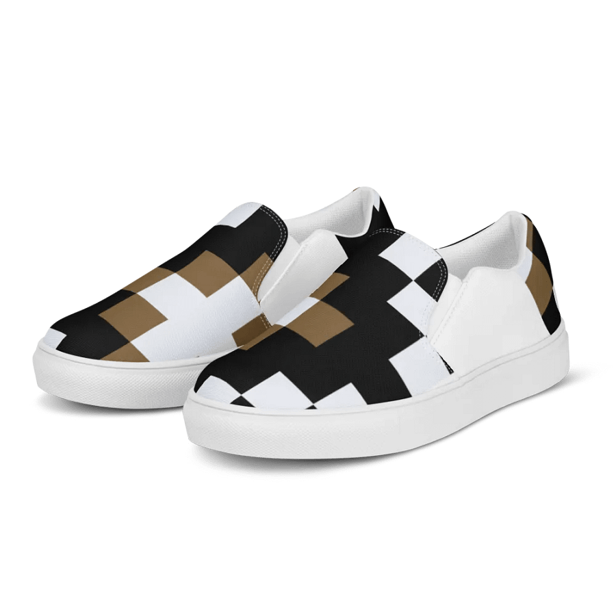 Symmetry Grid Men's Slip-On Shoes product image (5)