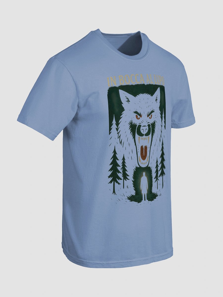 In bocca al lupo t-shirt by dark alphabet product image (63)