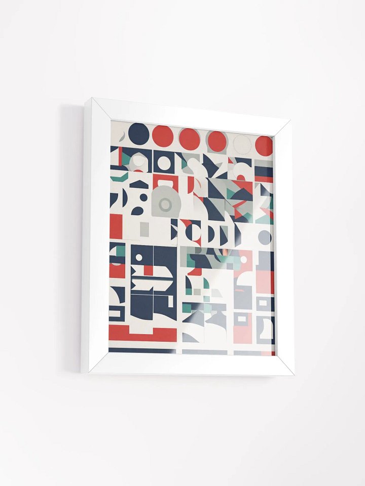 Geometric Fusion Framed Poster product image (10)