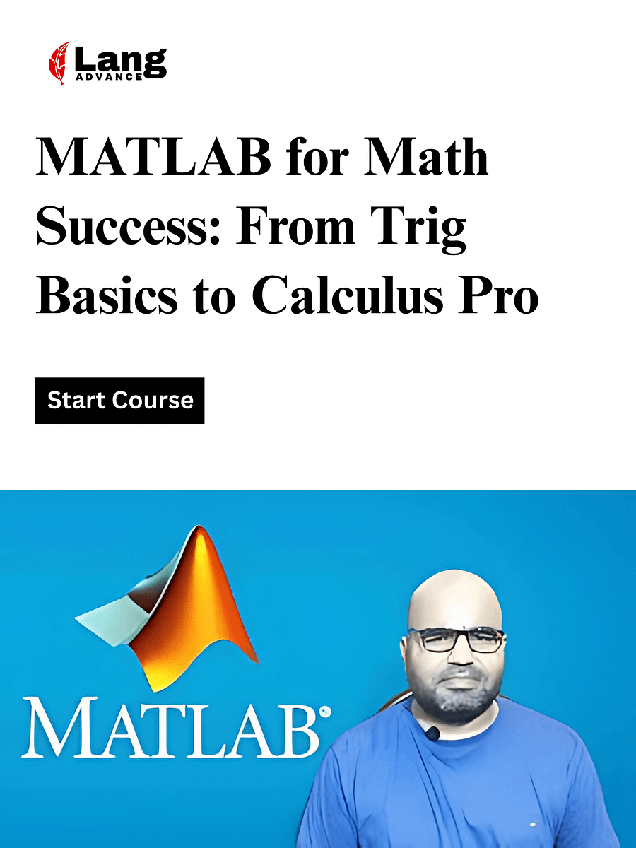 Master Trigonometry and Calculus in MATLAB product image (1)