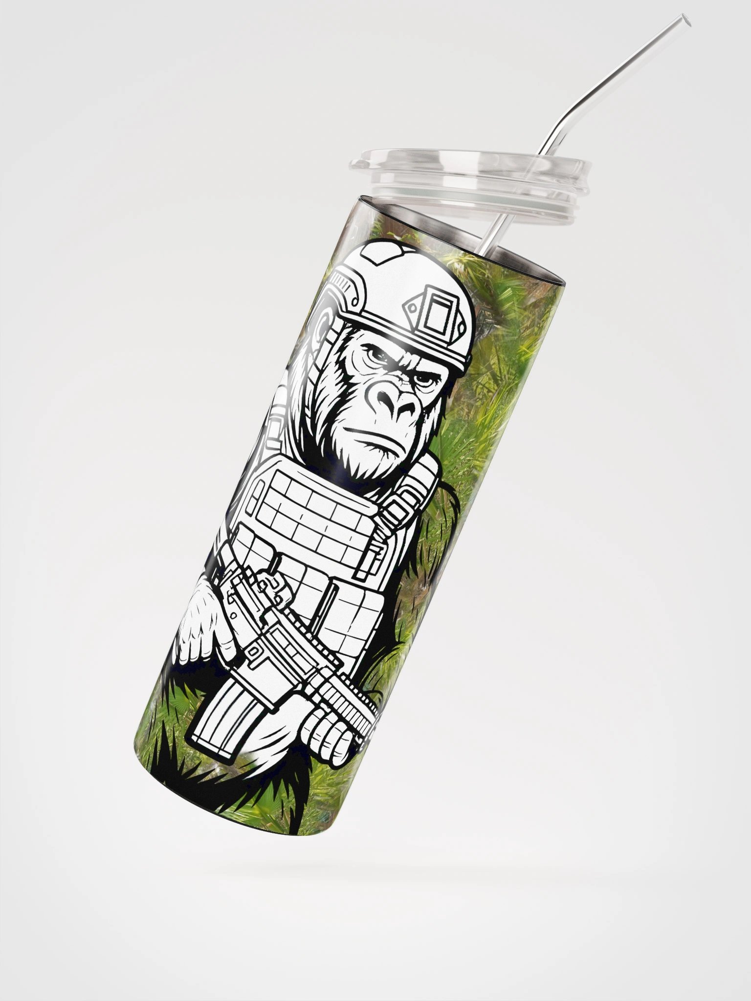 GORILLA St. Marks Camo background Tumbler product image (2)