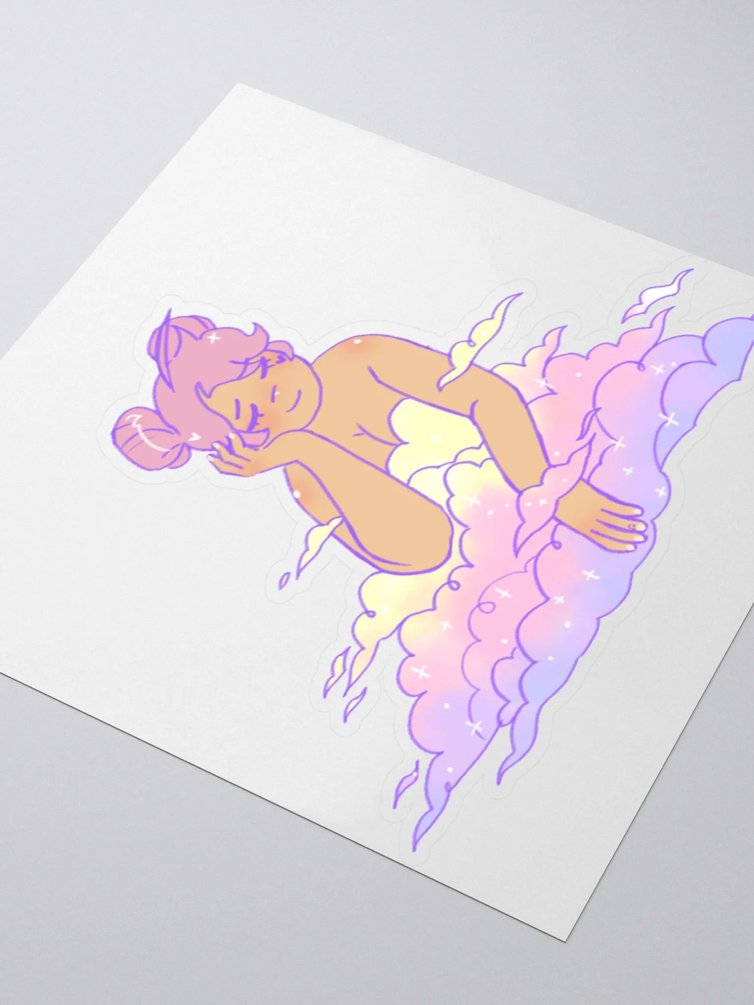 head in the clouds sticker product image (3)