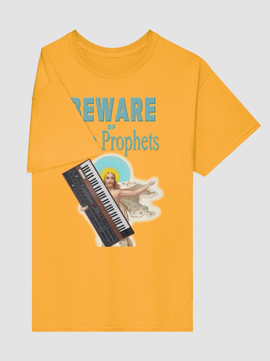 Beware of false Prophets, by Frank Fonik, Techno EDM Unisex t-shirt product image (25)