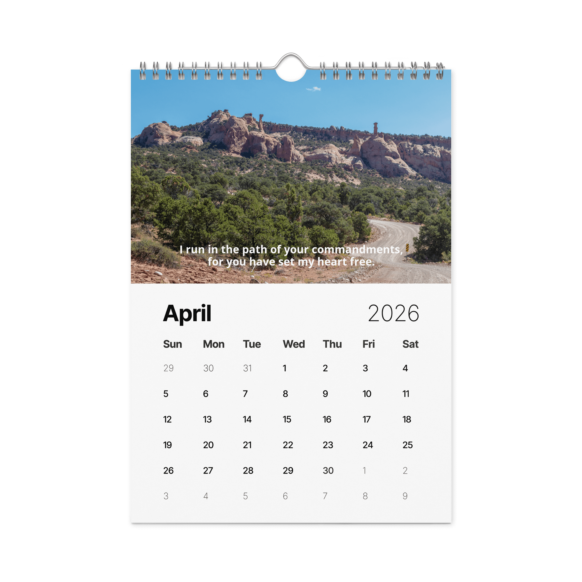 2026 Roads Less Traveled Photo Calendar product image (5)