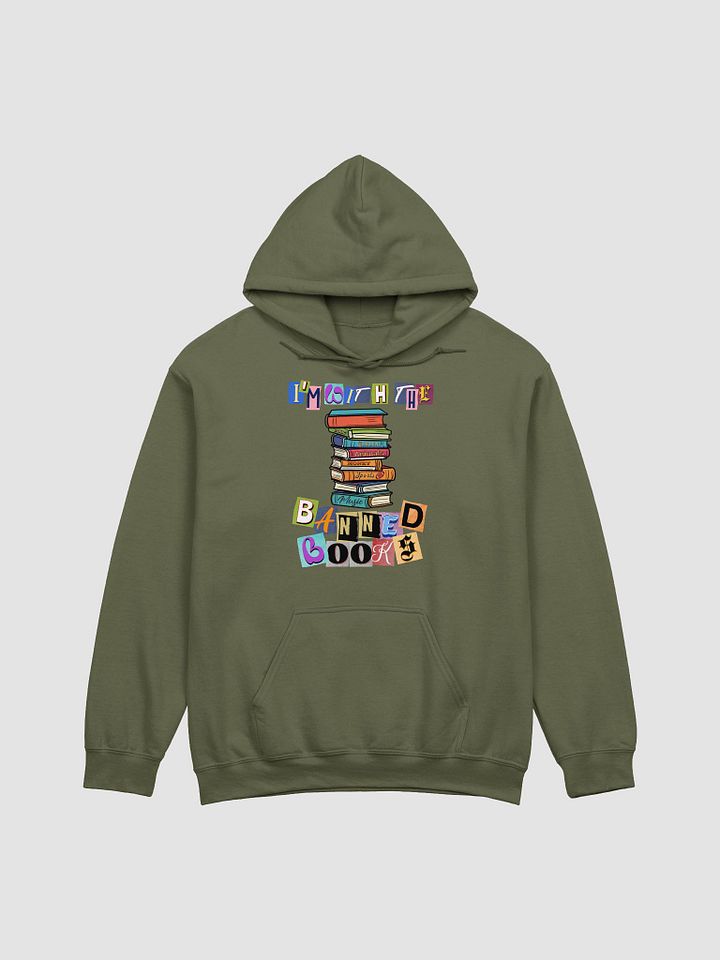Im With The Banned Books Stack Hoodie product image (19)