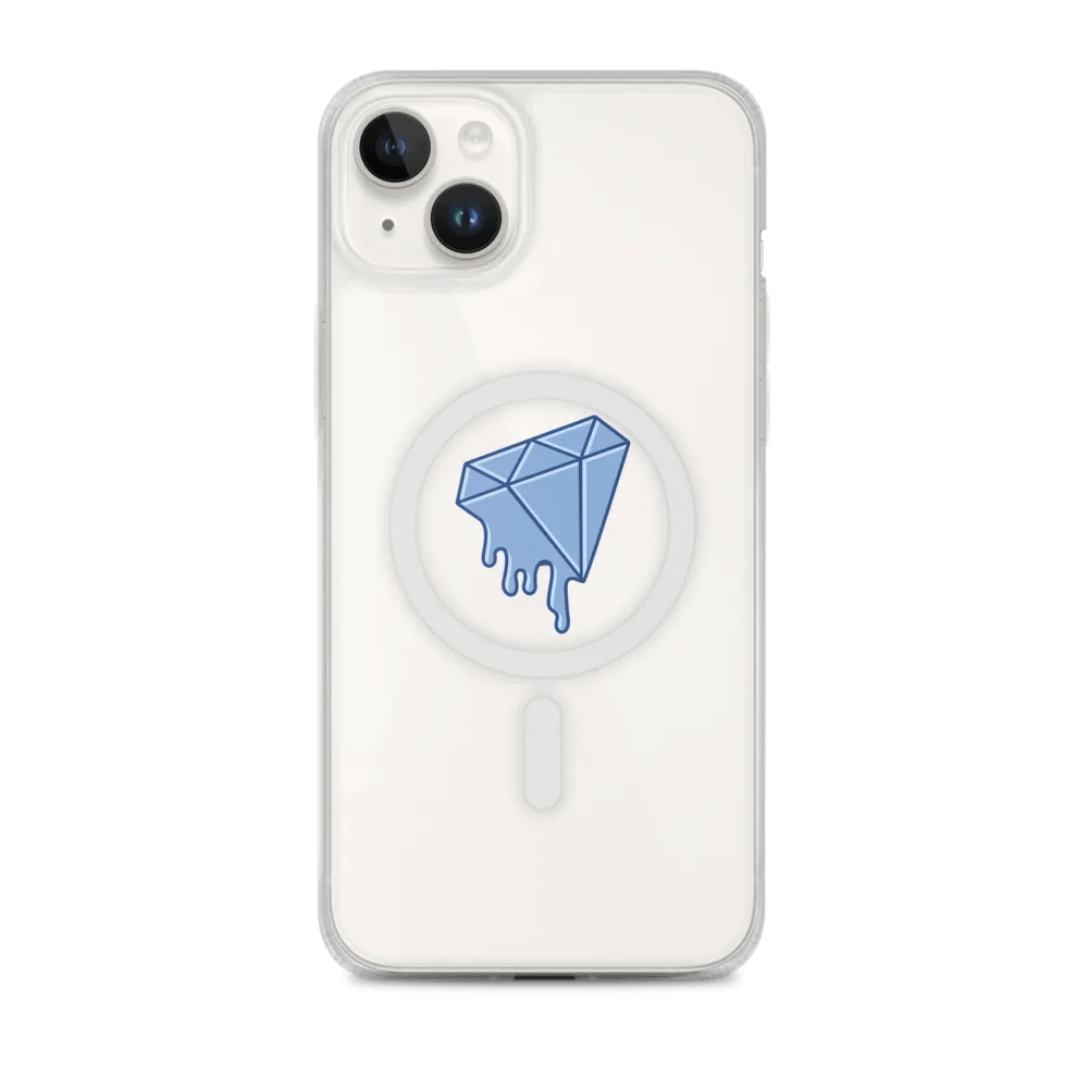 Melting Diamond MagSafe® Clear Case product image (1)