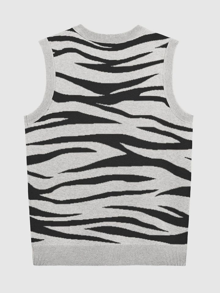 Kitsune knitted v-neck vest product image (6)