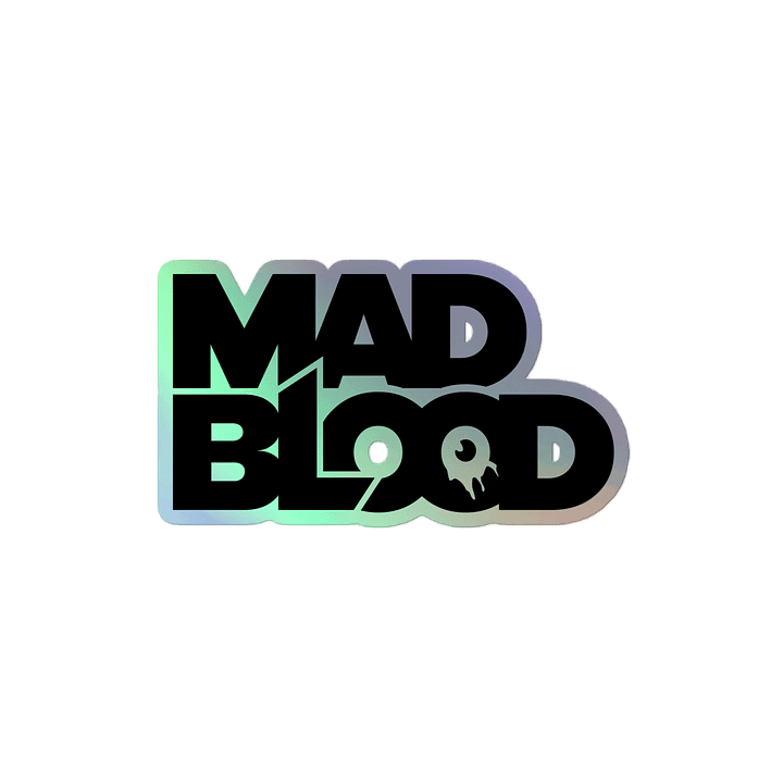 Mad Blood Holographic Sticker Sheet product image (2)