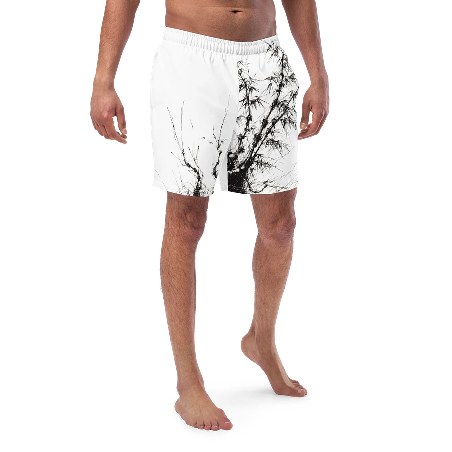 Bamboo Print Swim Trunks product image (2)