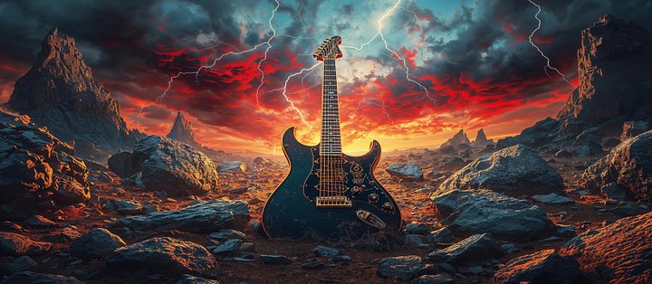 Lightning of Life Metal Poster product image (1)
