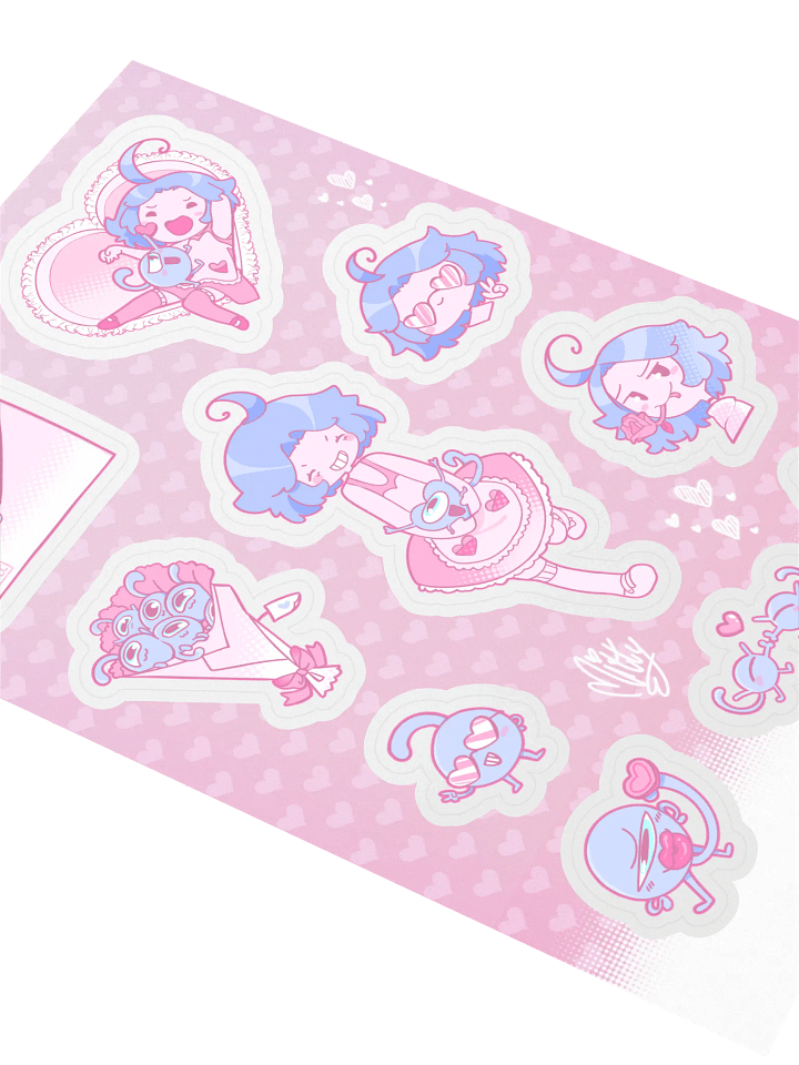 Valentines Day 2025 Special! Set #1 - Sticker Sheet product image (2)