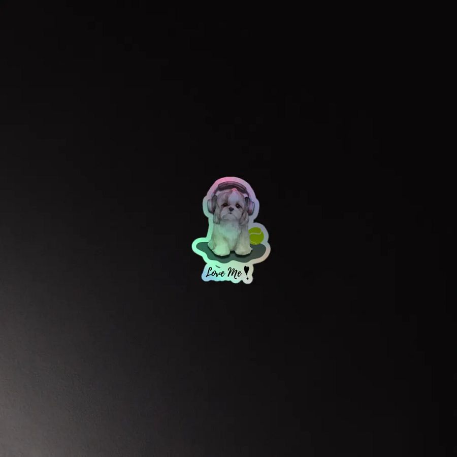 Groovy Pup Holographic Sticker Pack product image (4)