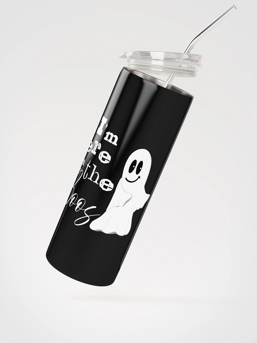 I'm Here for the Boos – Funny Ghost Halloween Stainless Steel Tumbler product image (4)