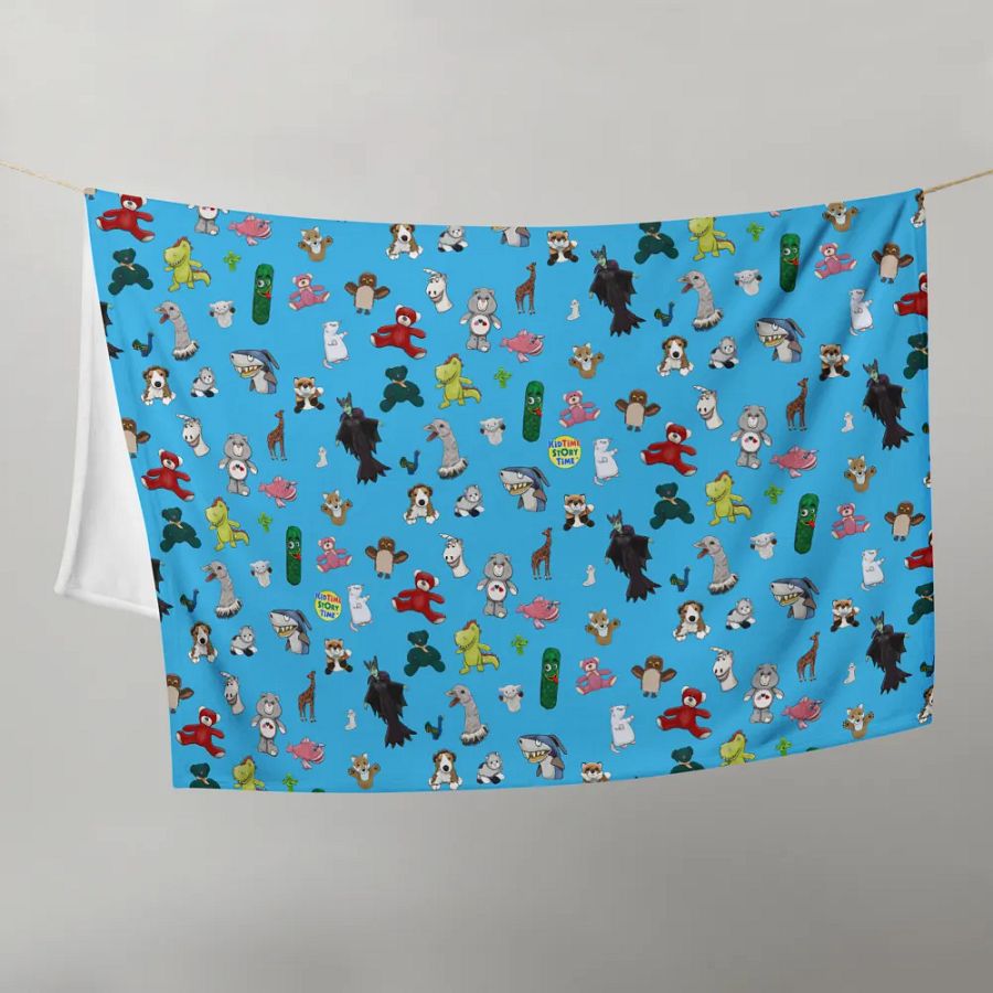 Blue KidTime StoryTime Family Blanket product image (9)