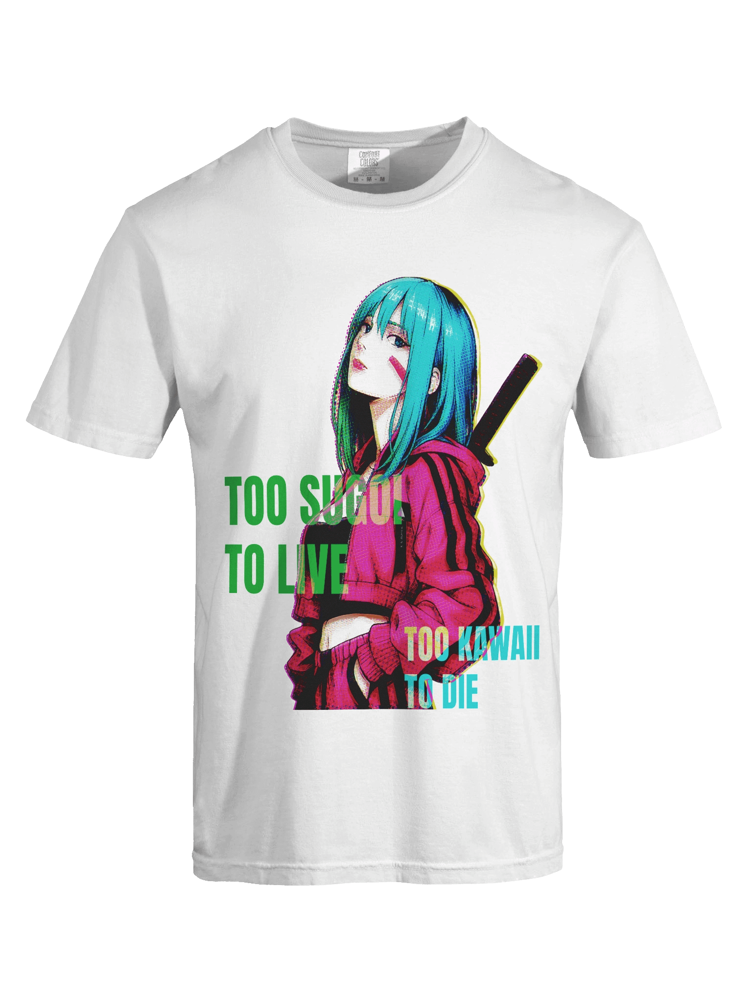 Too Sugoi/Too Kawaii Ohayo Samurai Tee product image (9)