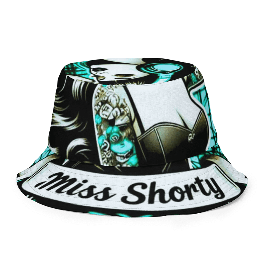 Reversible Bucket hat With Mysterious and Original Miss Shorty Logo product image (7)