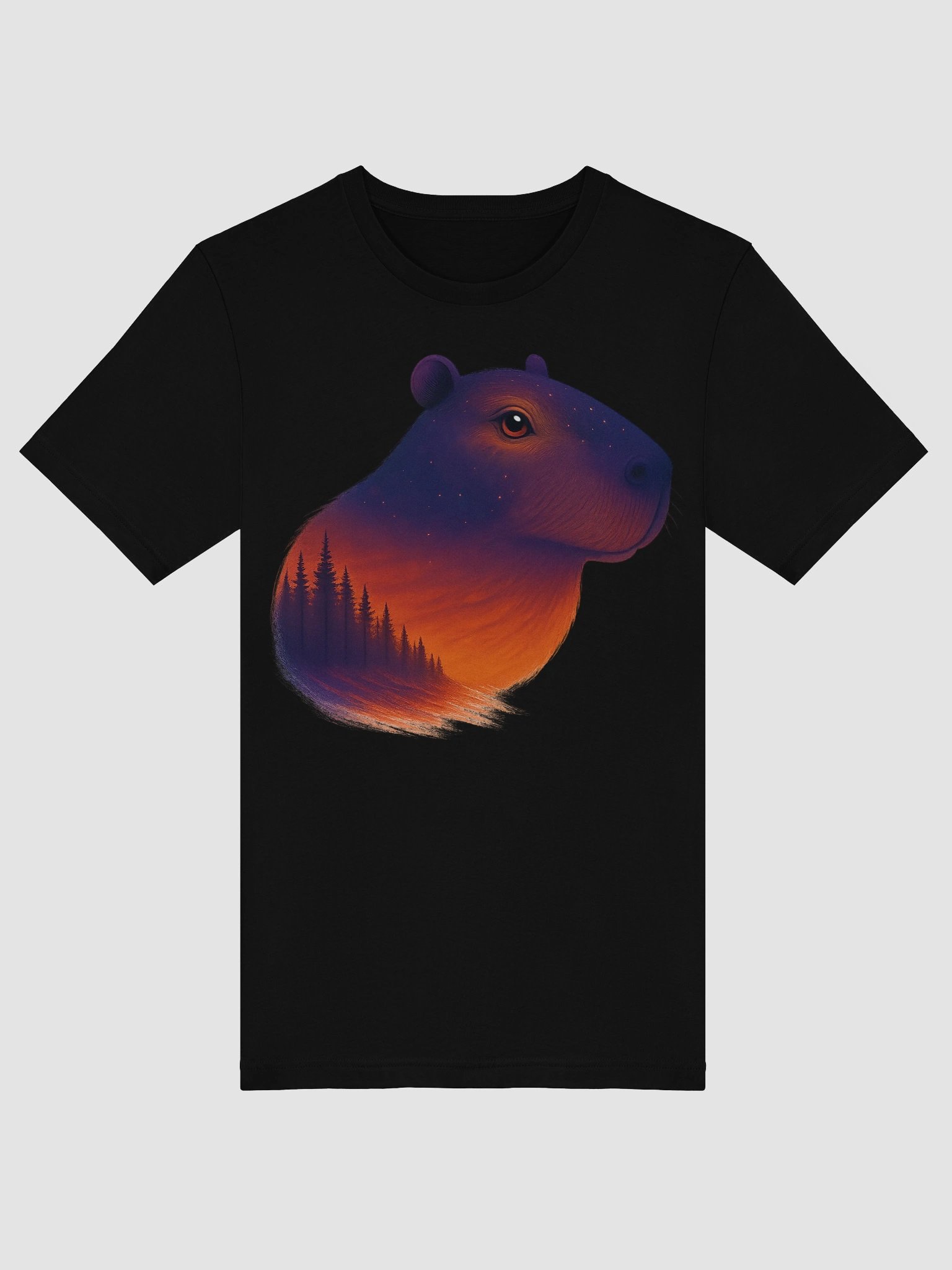 Cosmic Chill Capi Soft T-Shirt product image (5)