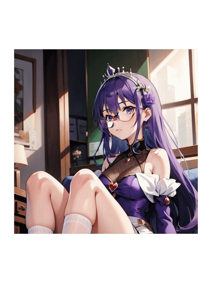 Purple K Princess STICKERS product image (1)