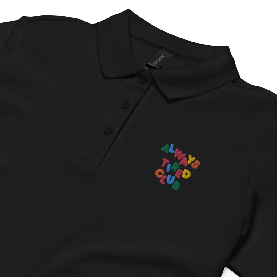 ALWAYS TIRED CLUB Polo Shirt product image (1)