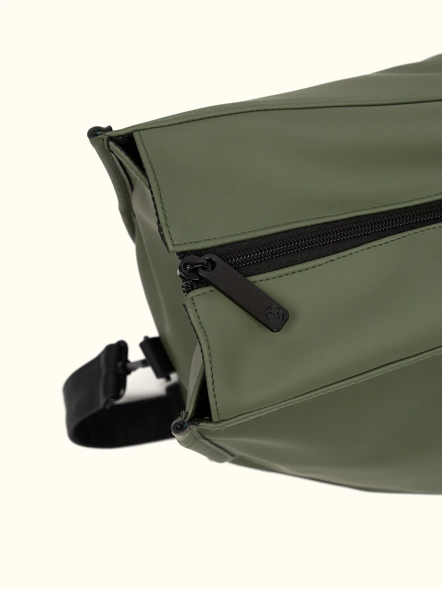 Vegan Matte Leather Messenger Bag Beautiful Bastard