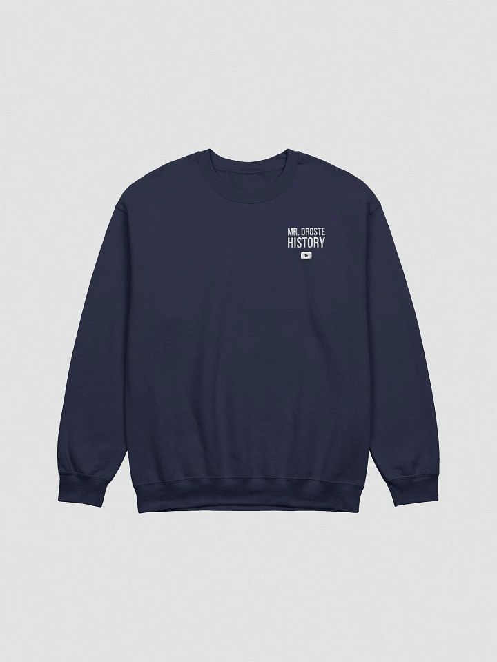 Mr. Droste History Crewneck White Logo product image (1)
