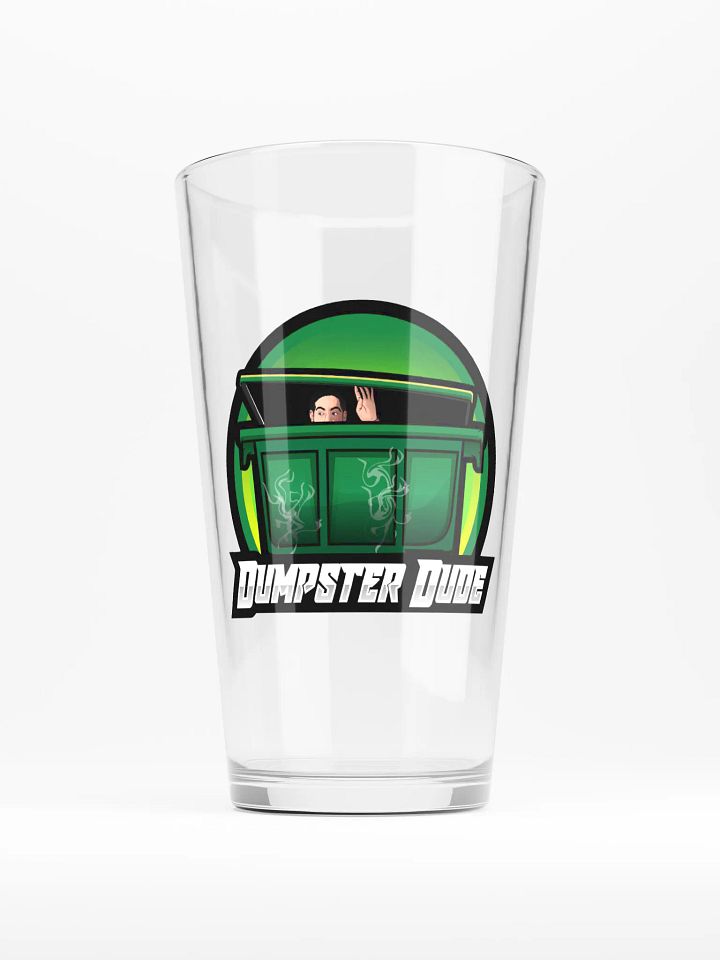 Dumpster Dude Pint Glass product image (1)