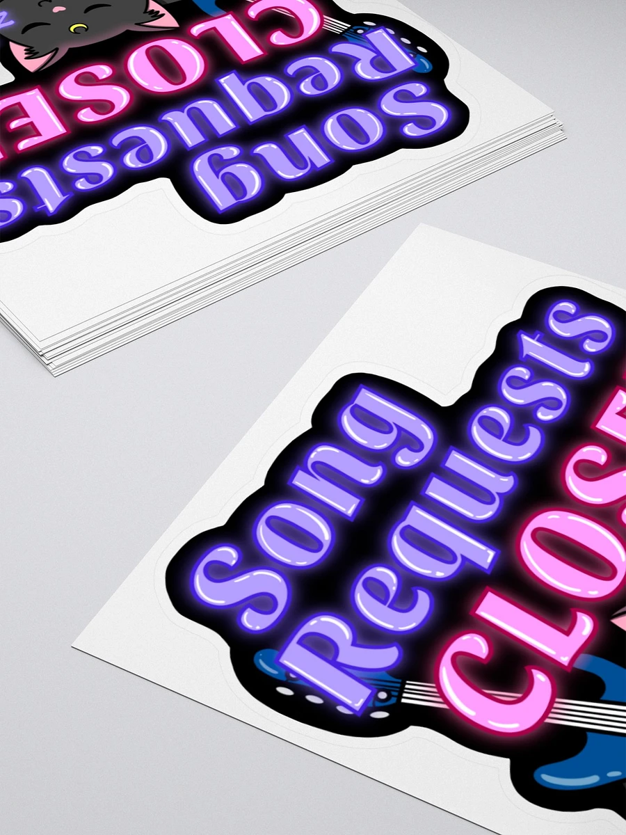 Song Requests Closed Sticker product image (4)