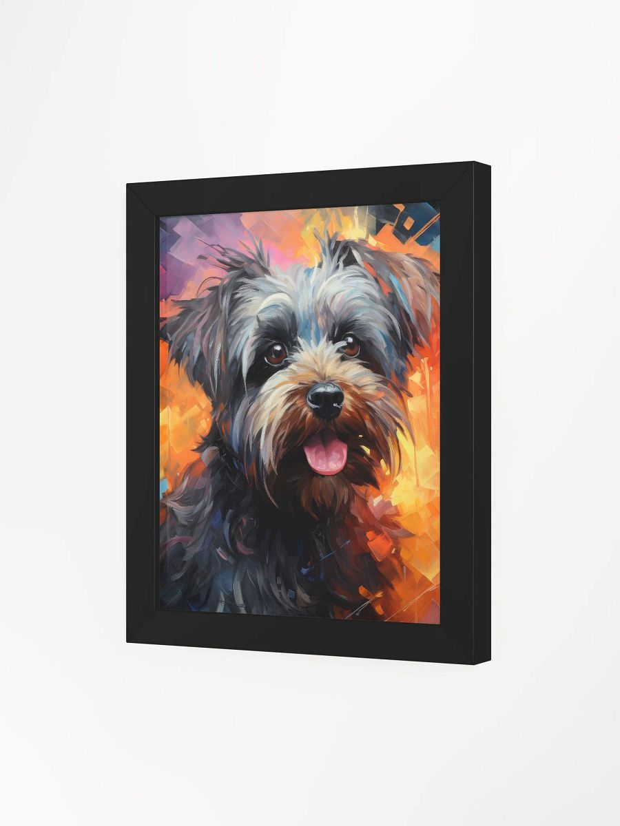 Affenpinscher Neon Oil Painting Style Wall Art product image (3)
