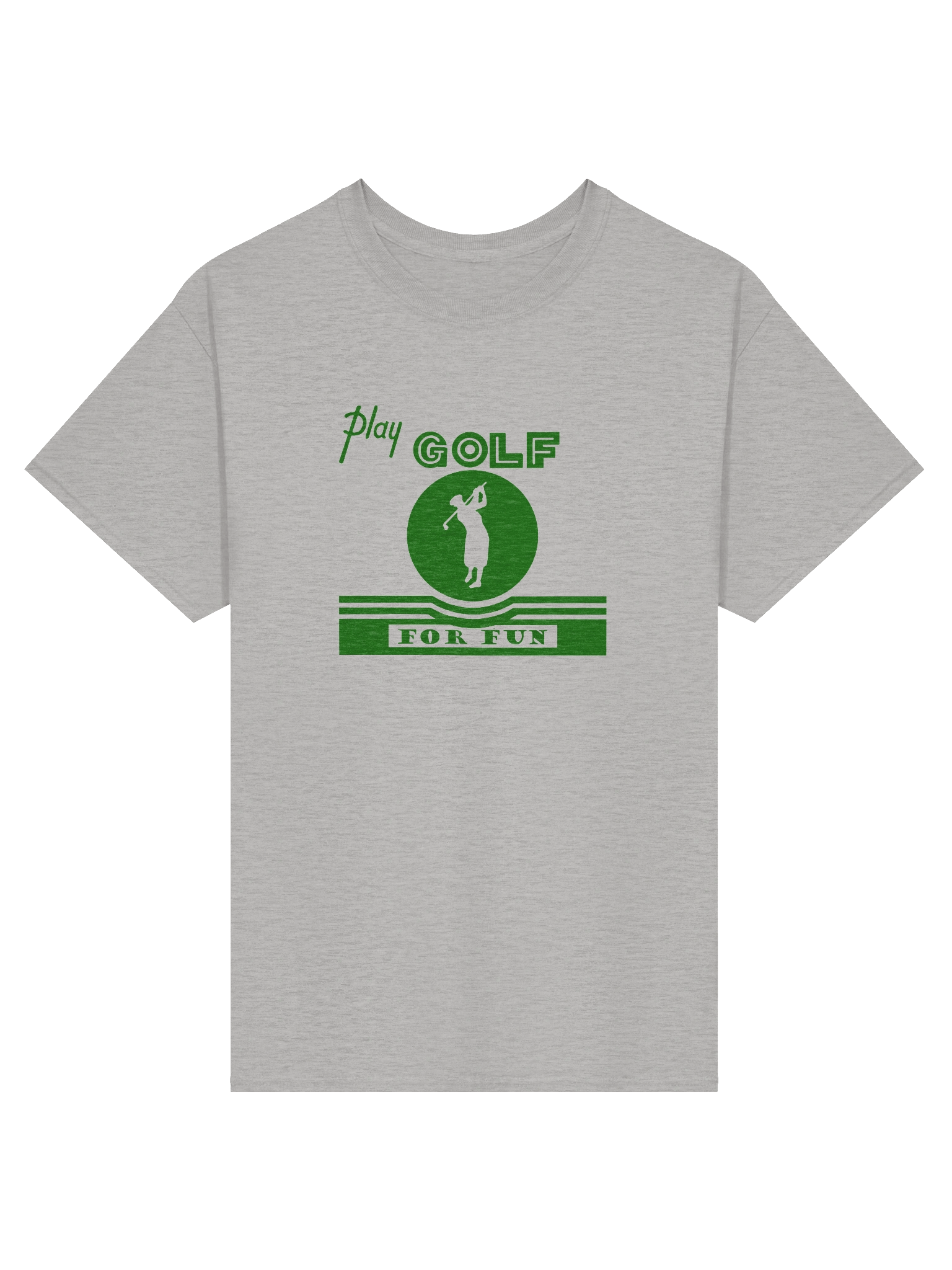 'Golf for Fun' T-Shirt — Light product image (1)