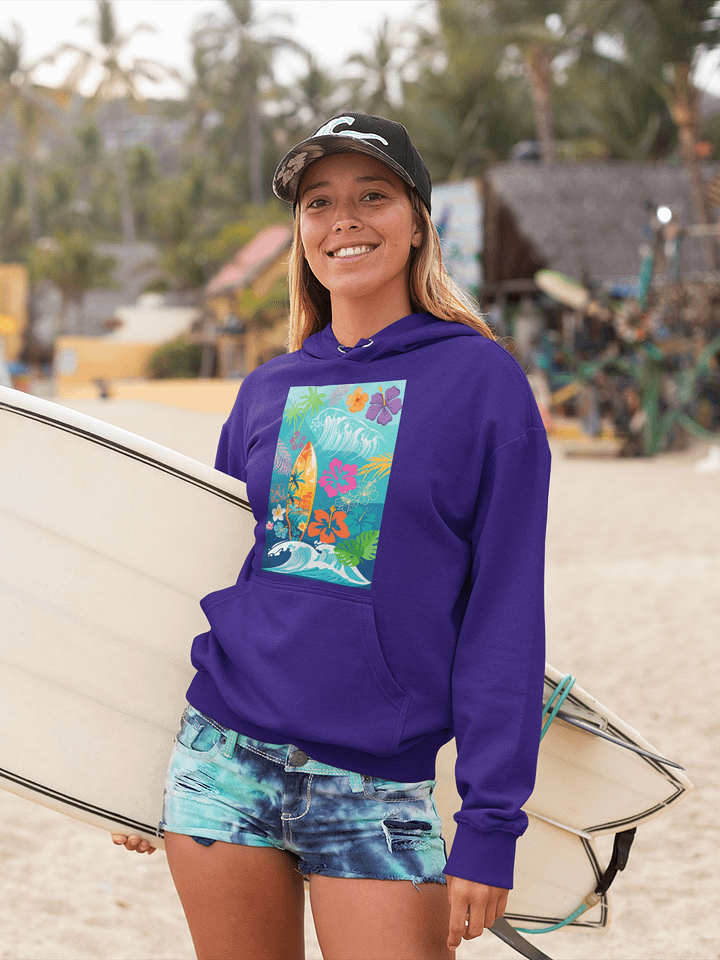 Tropical Escape Unisex Hoodie product image (1)