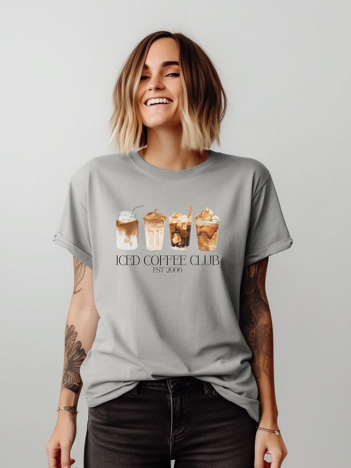 Iced Coffee Club Short Sleeve Unisex T-Shirt product image (1)