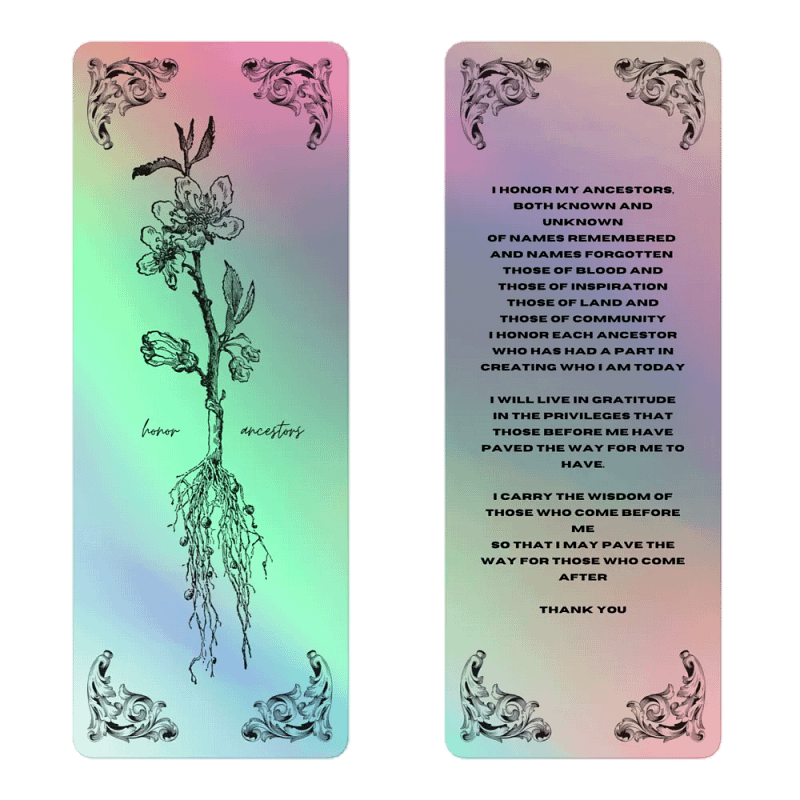 Ancestor Altar Candle Sticker