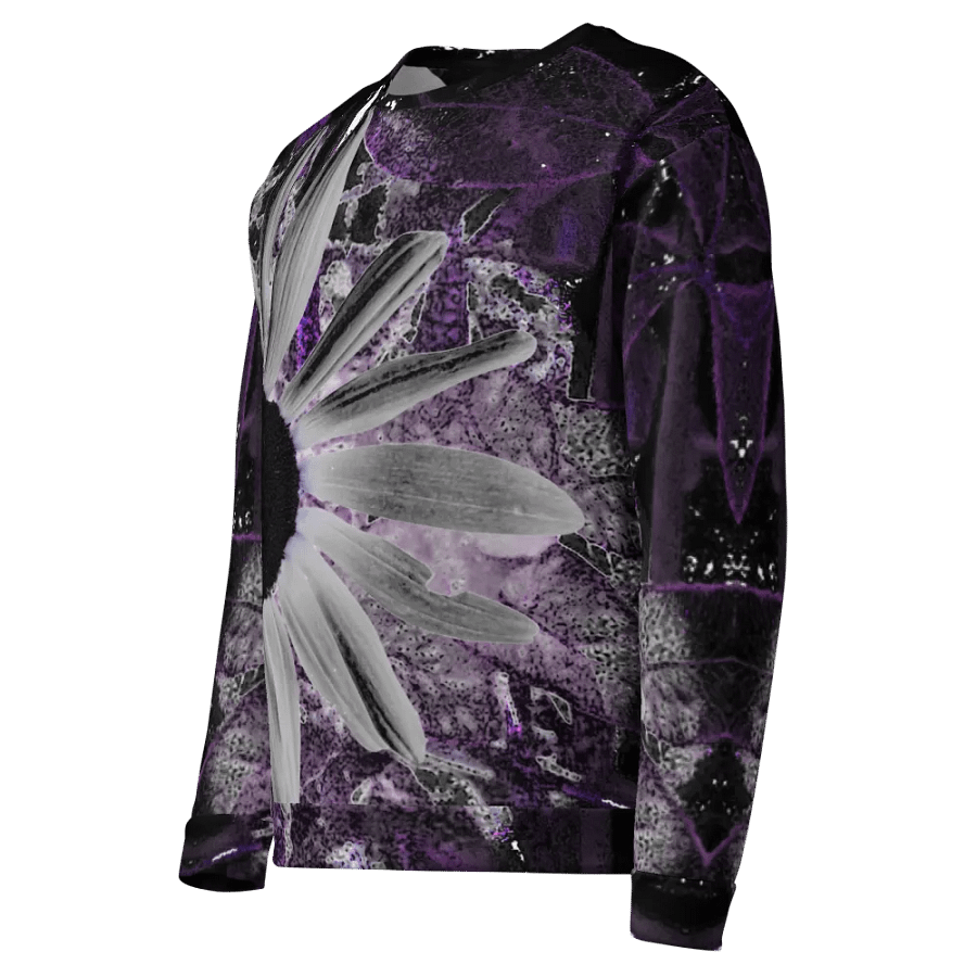 Abstract Dark Daisy Flower Unisex Sweatshirt product image (7)
