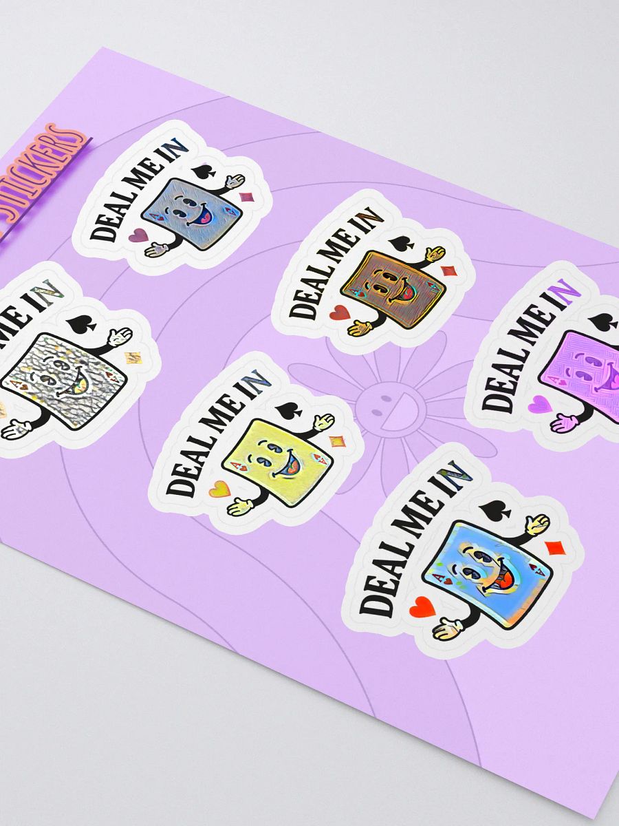 Deal Me In Stickers product image (2)