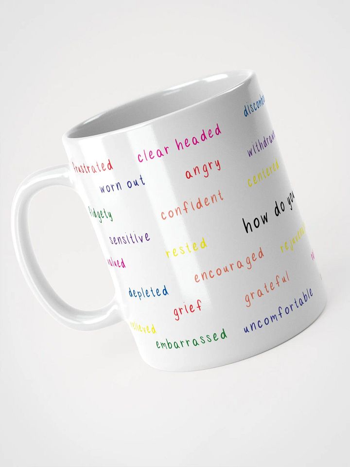 Feeling Words Mug product image (2)