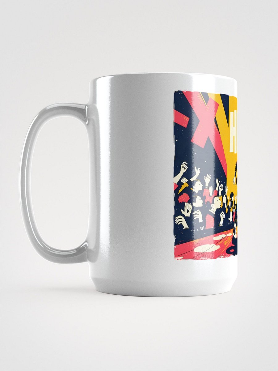 Cat Rockstar Glossy MUG | 'X HEHE X' product image (6)