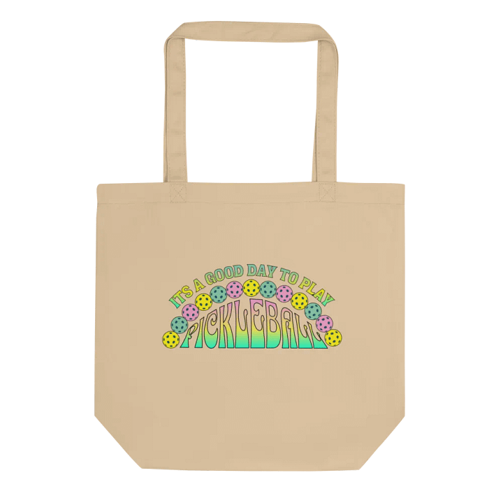 It's A Good Day To Play Pickleball Eco Tote product image (1)