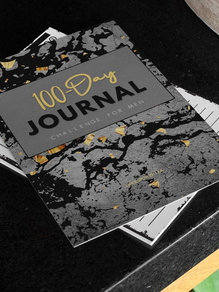 100-Day Journal Challenge for Men – A Guided Journal for Mental Health and Inner Growth product image (2)