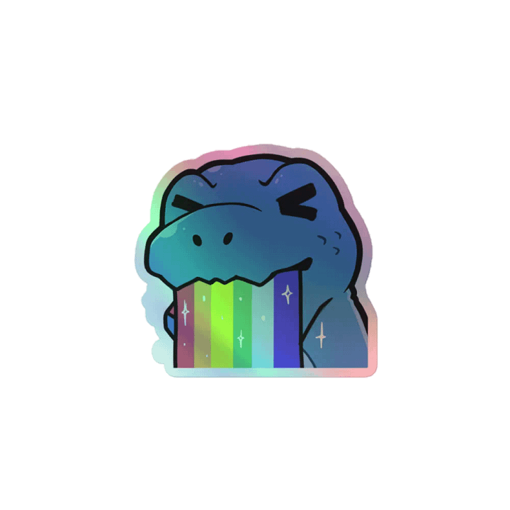 barf holo sticker product image (1)