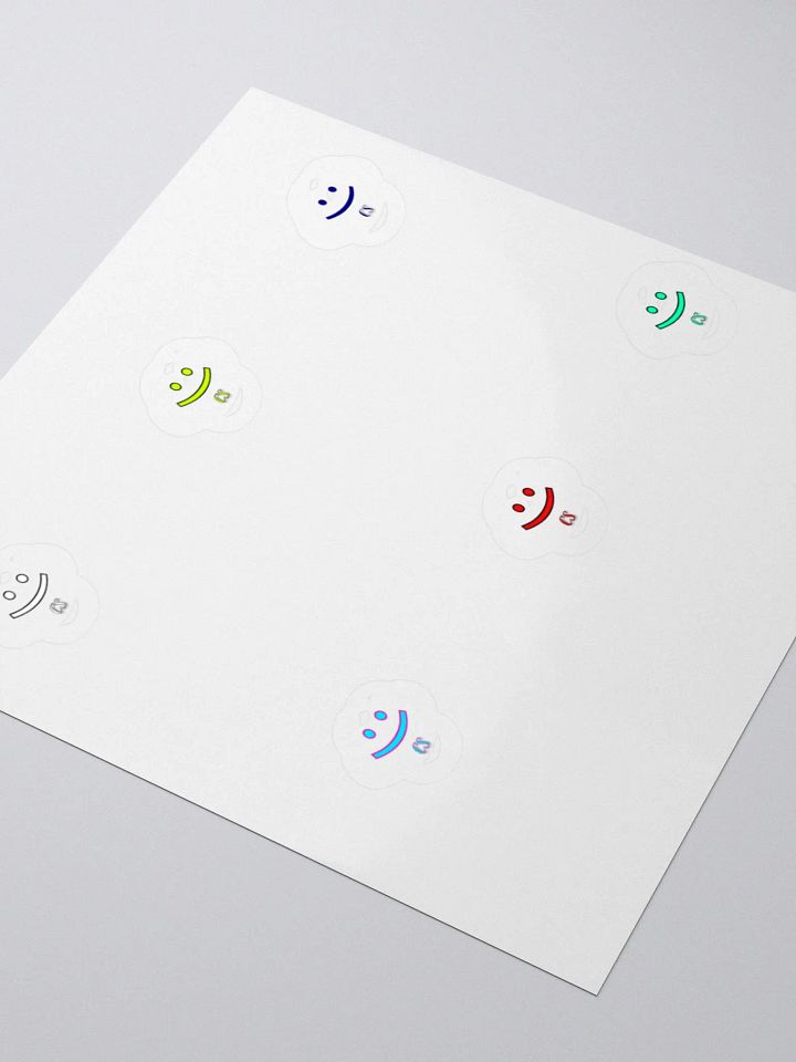 Smiley CS Stickers 6PK product image (1)