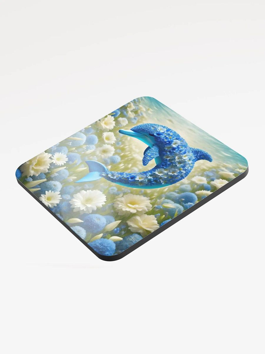 Floral Dolphin Cork Coaster product image (3)