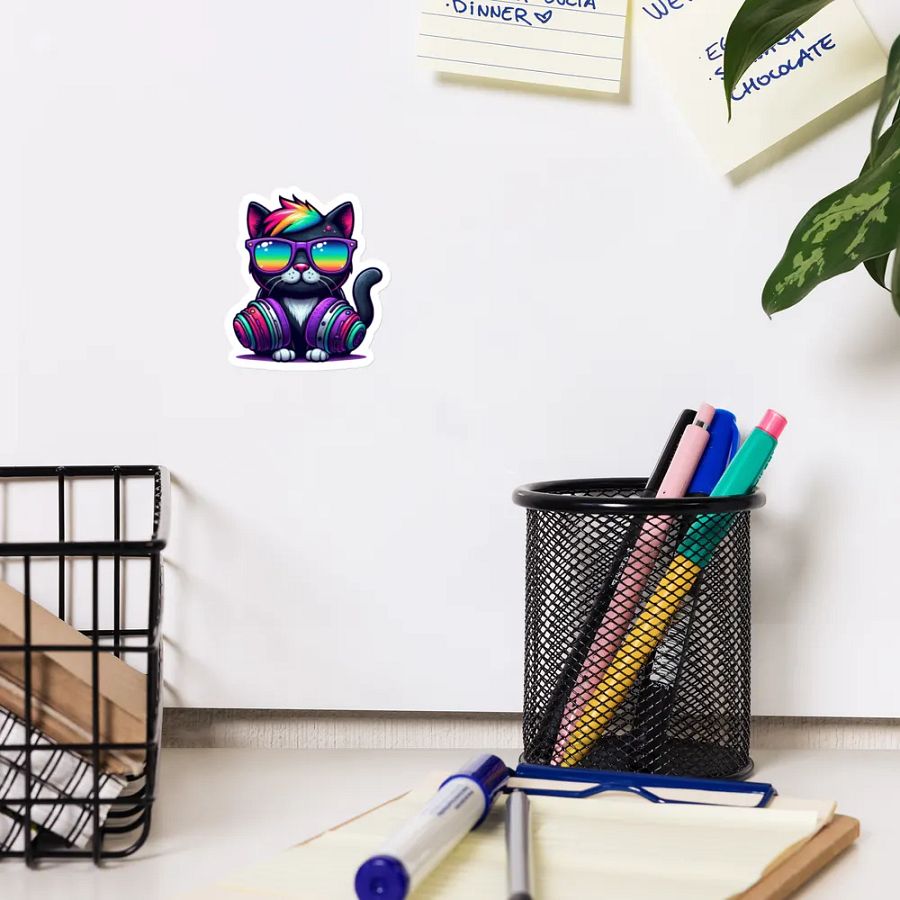 Cool Cat magnet product image (12)
